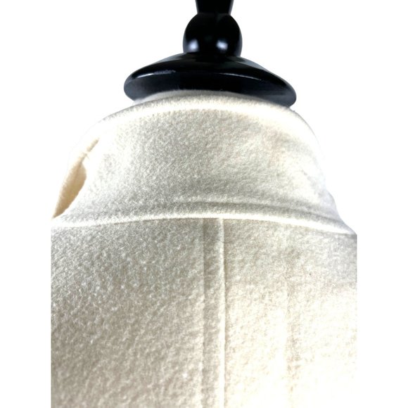 Ted Lapidus 100% Wool Coat in Cream, Women's Size 8 US - Picture 14 of 16